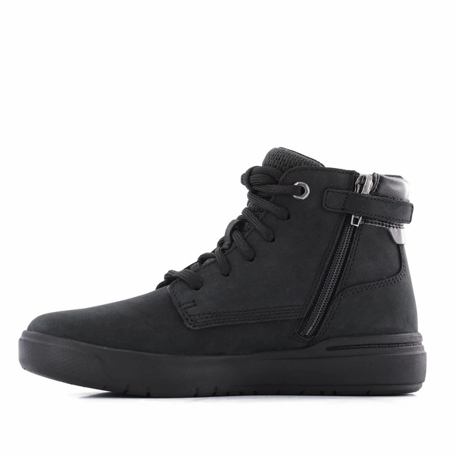 TIMBERLAND - Seneca Bay MID LACE UP WITH ZIP SNEAKER JET BLACK