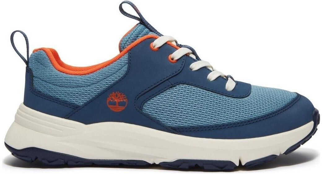 TIMBERLAND MOTION ACCESS LOW LACE UP SNEAKER MEDIUM BLUE MESH