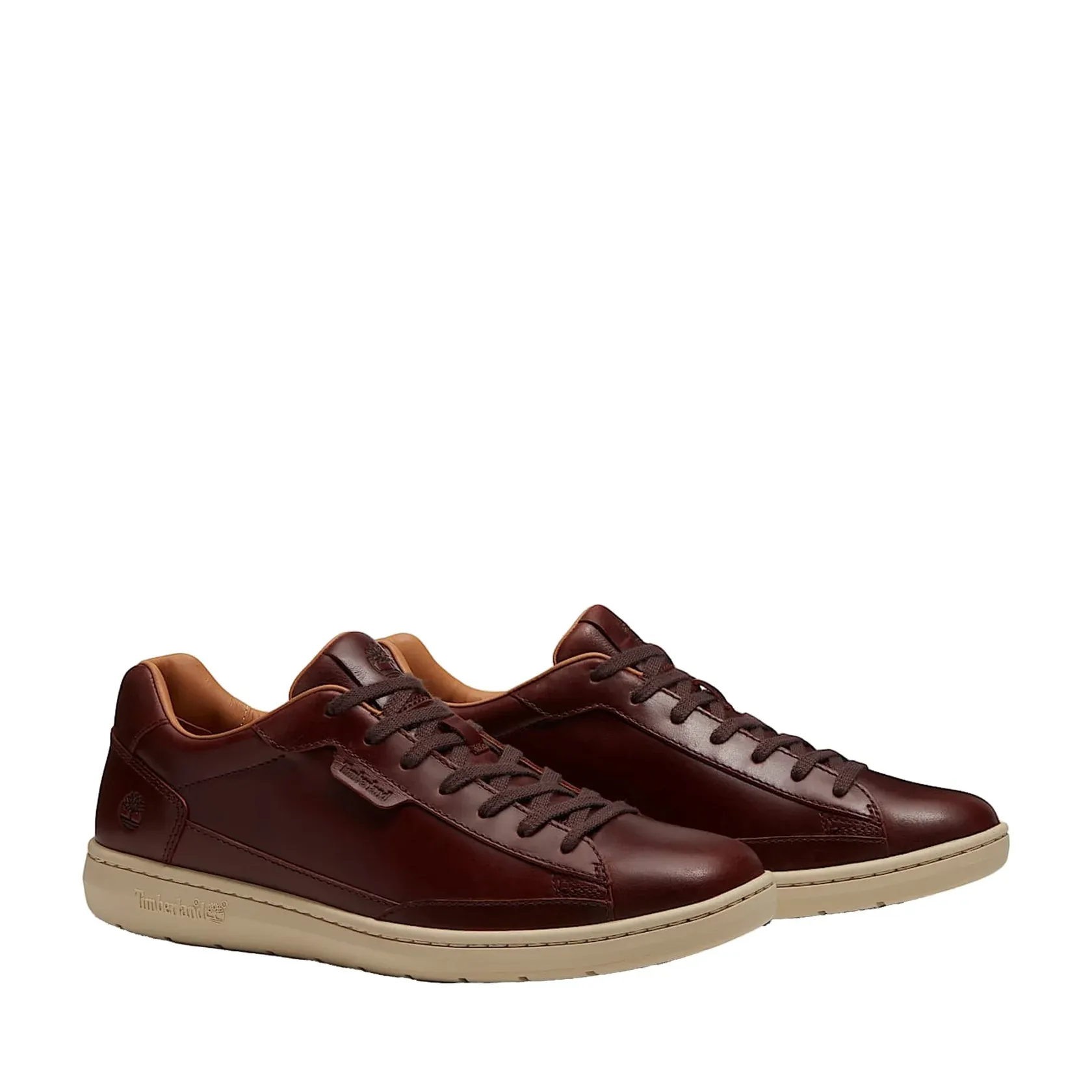 TIMBERLAND - PORTOFINO PIER LOW LACE UP SNEAKER RUST FULL GRAIN 