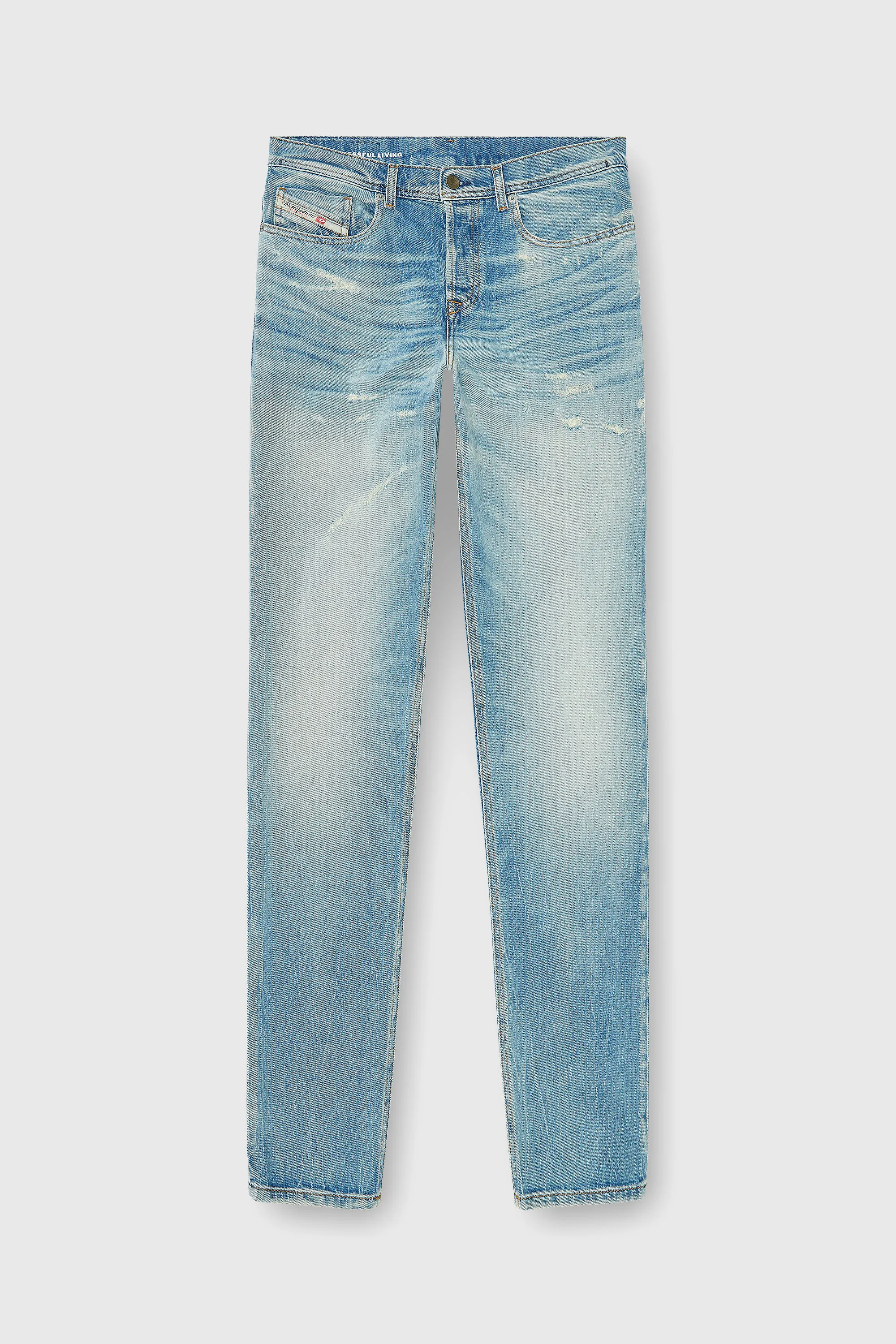DIESEL - 2023 D-FINITIVE L.30 PANTALONI LIGHT BLUE 