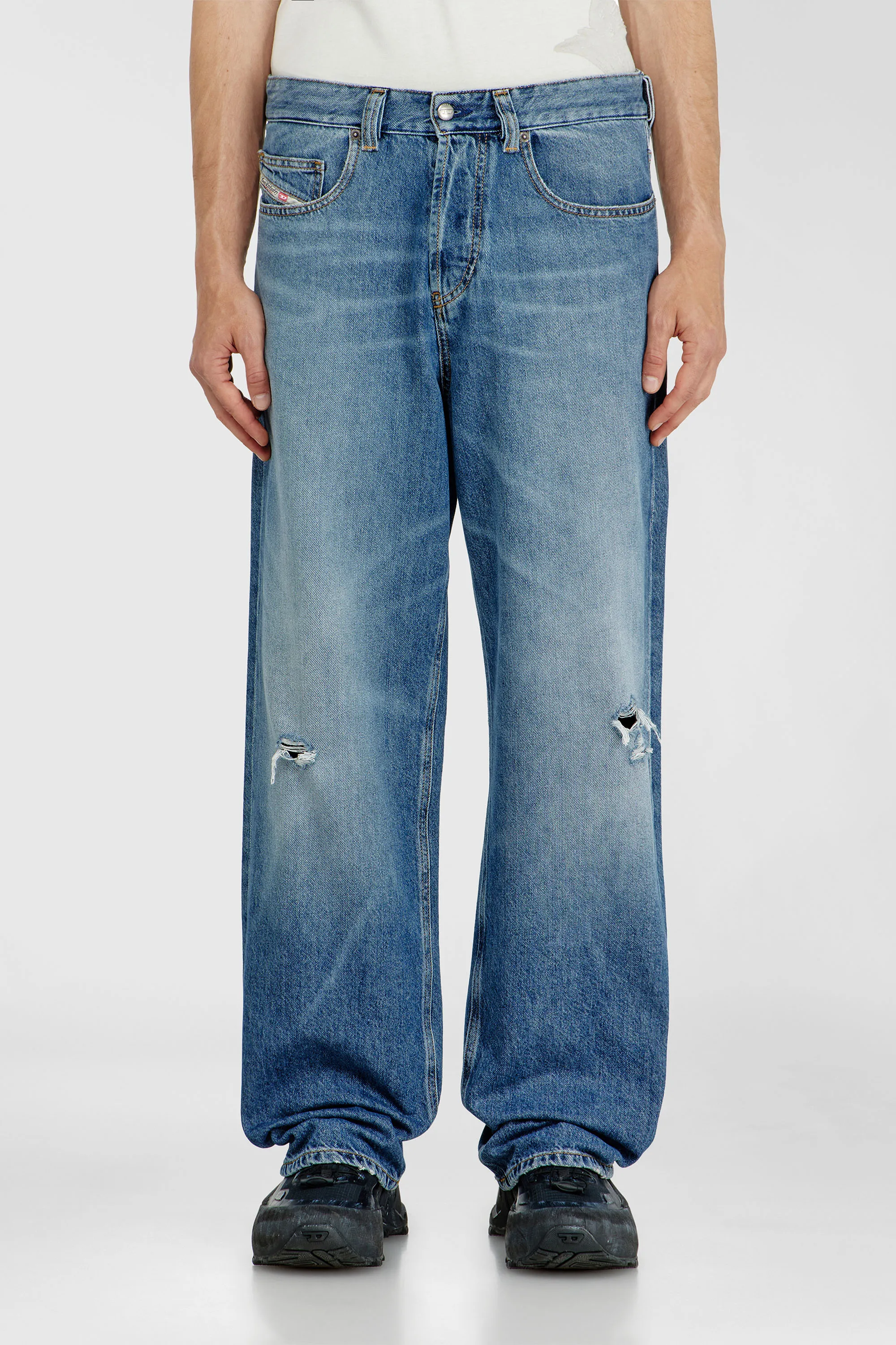 DIESEL - 2001 D-MACRO L.32 PANTALONI BLUE