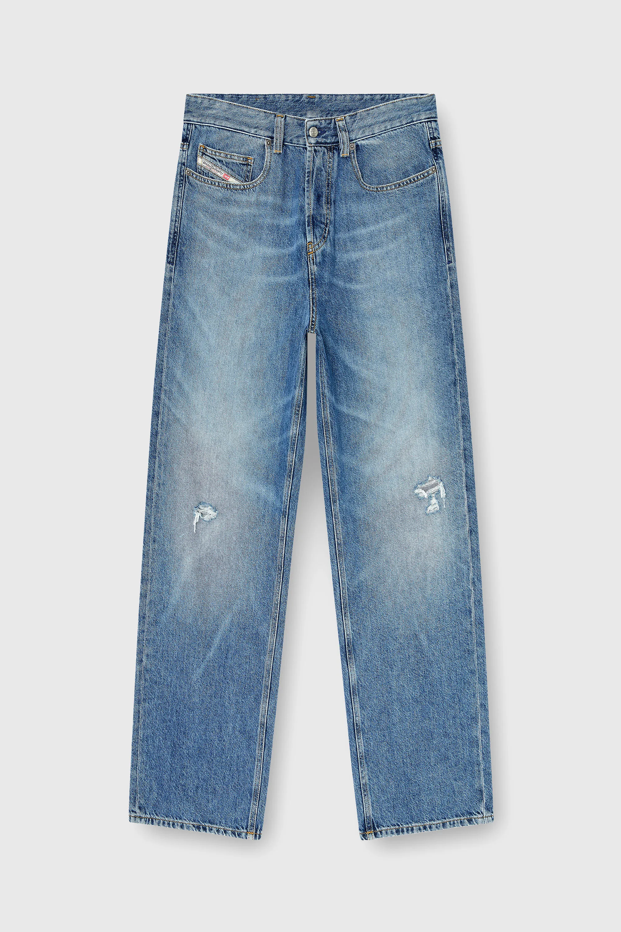 DIESEL - 2001 D-MACRO L.30 PANTALONI LIGHT BLUE 
