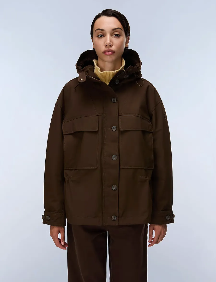 NAPAPIJRI - A-ASKO PARKA W JACKET BROWN