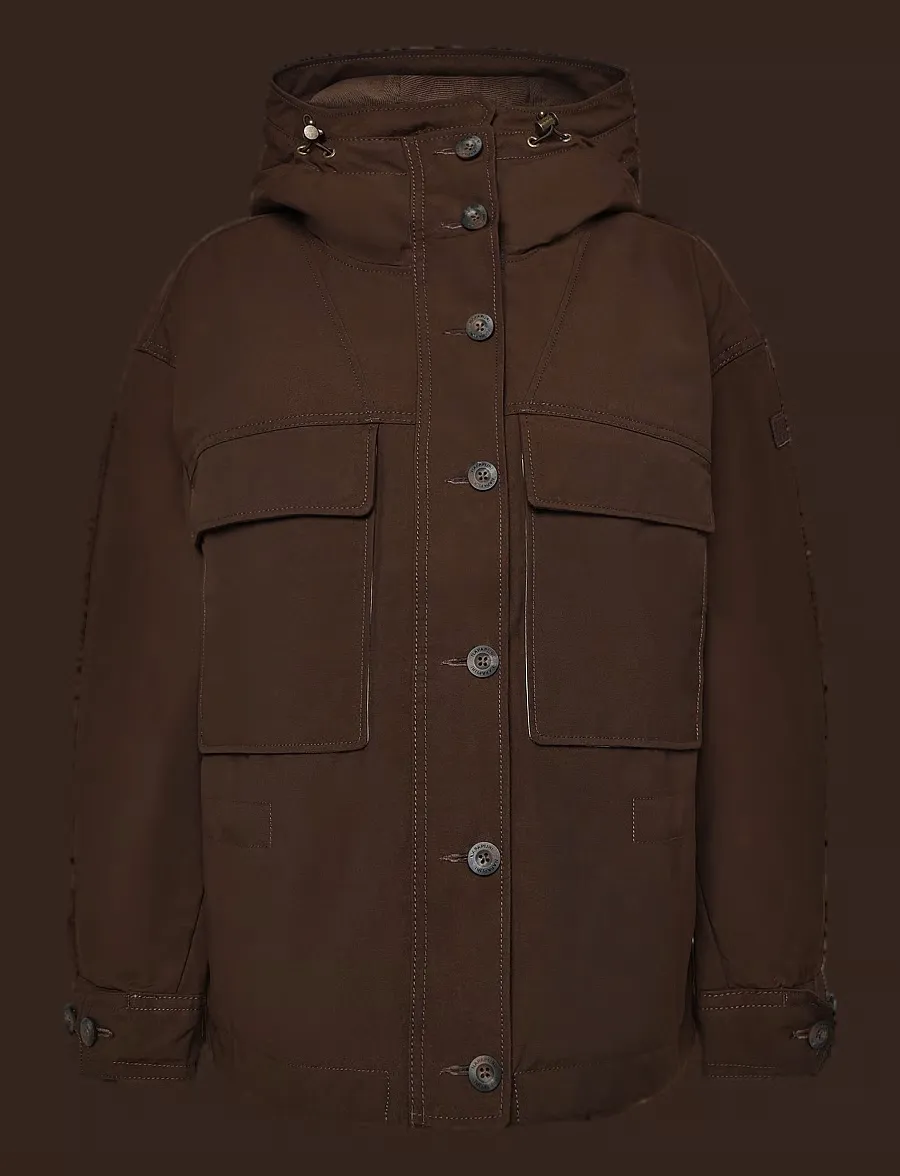 NAPAPIJRI - A-ASKO PARKA W JACKET BROWN