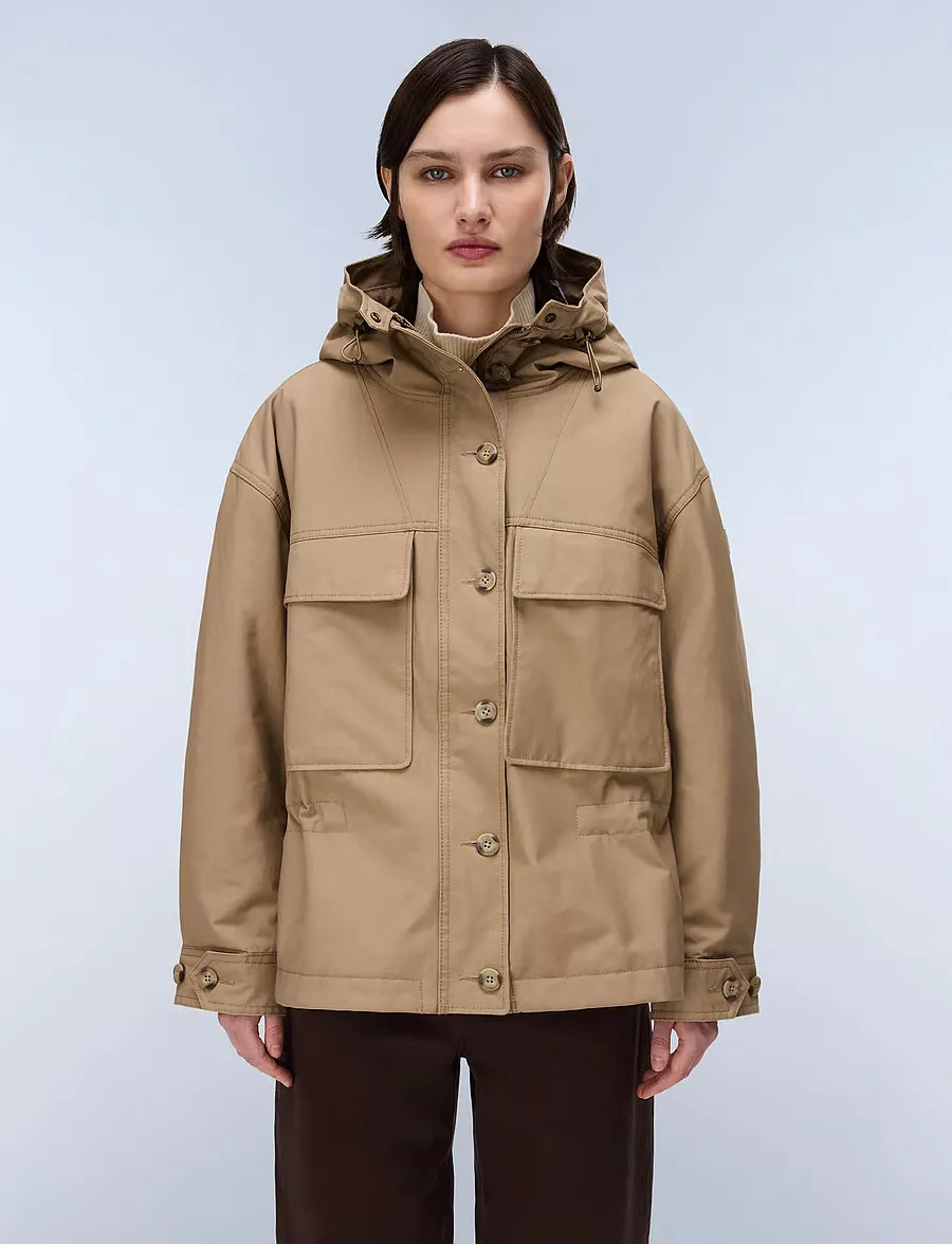 NAPAPIJRI - A-ASKO PARKA W BEIGE