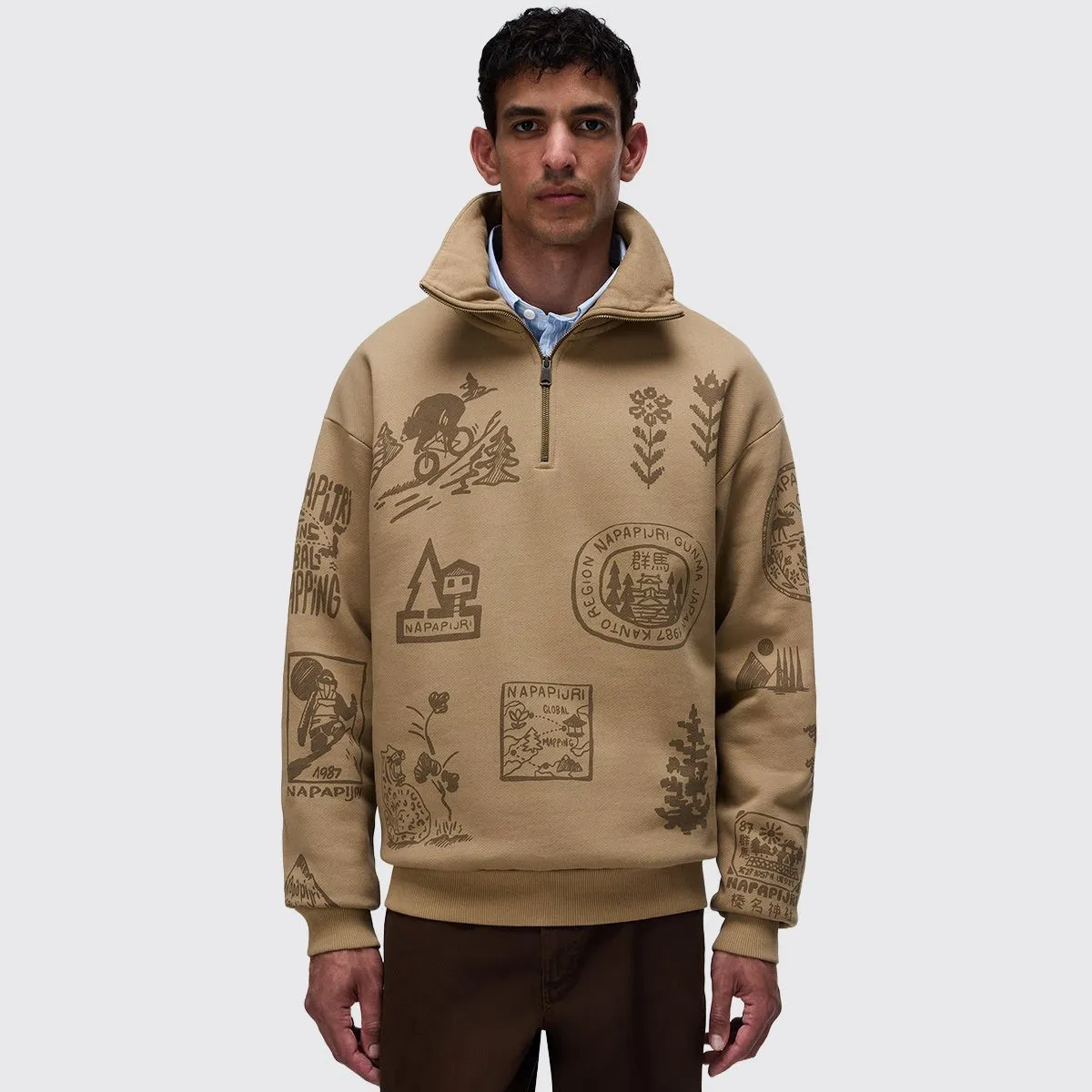 NAPAPIJRI - B-TENRI HZ JACKET BROWN