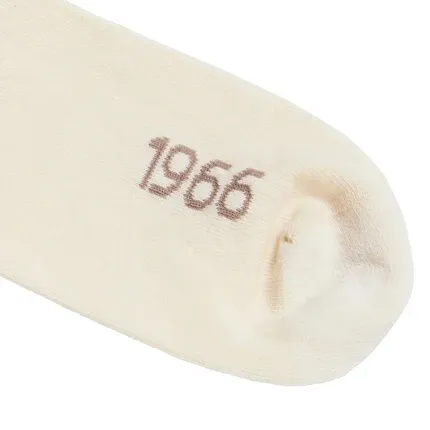 THE NORTH FACE - EVERYDAY CREW HERITAGE STRIPE SOCK -2P Raw Undyed/Dark Chestnu