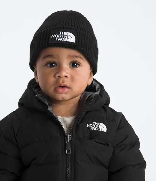 THE NORTH FACE - BABY LOGO BOX BEANIE TNF BLACK