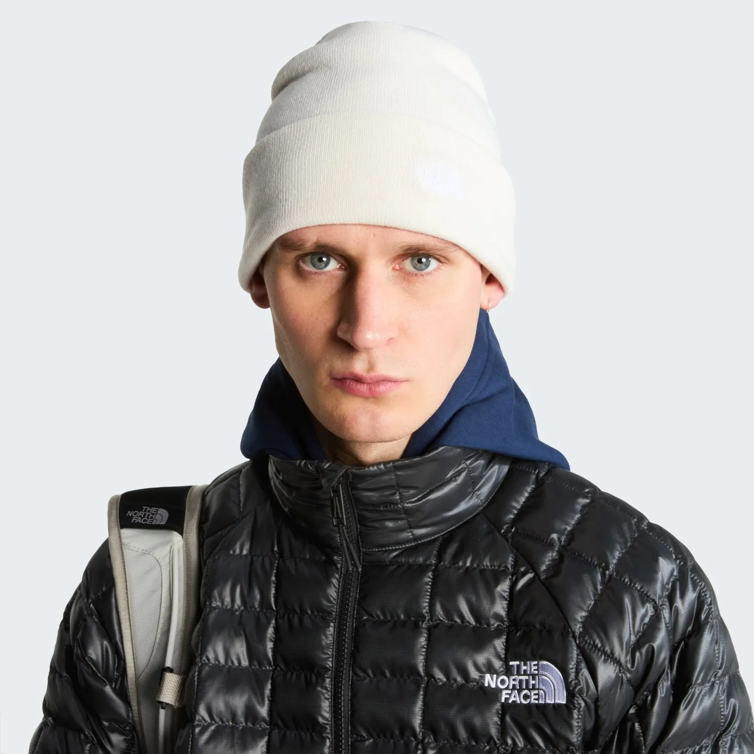 THE NORTH FACE - NORM BEANIE WHITE DUNE