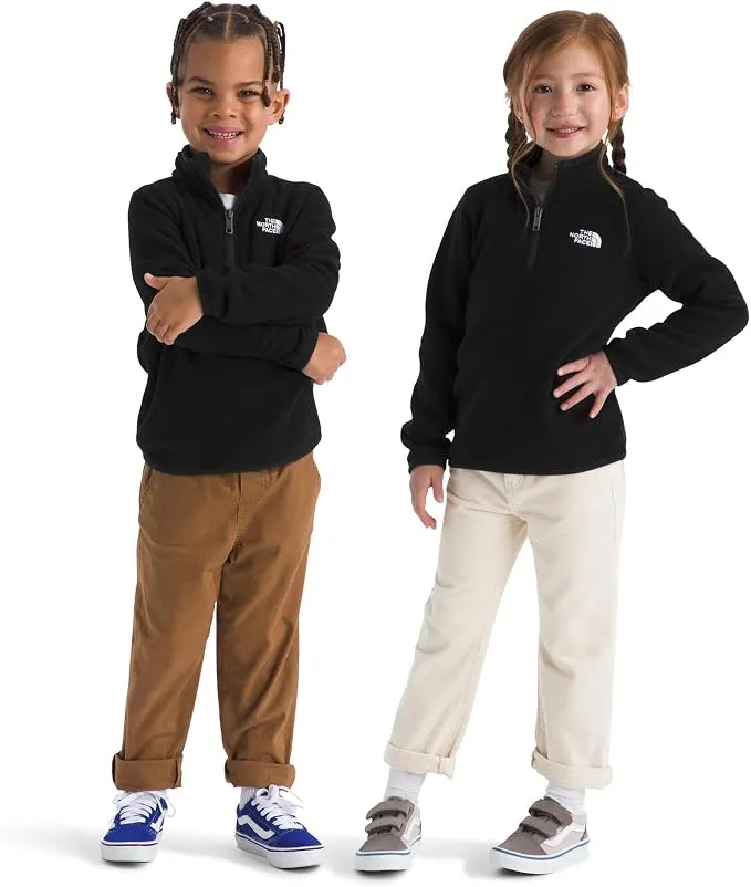 THE NORTH FACE - KID GLACIER 1/4 ZIP PULLOVER GLACIER TNF BLACK