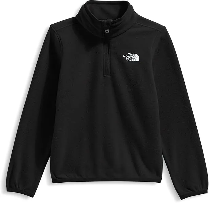 THE NORTH FACE - KID GLACIER 1/4 ZIP PULLOVER GLACIER TNF BLACK