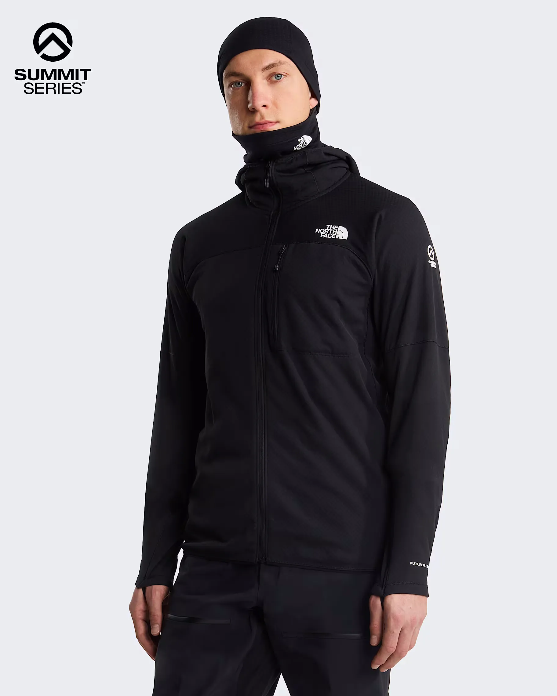 THE NORTH FACE - M SUMMIT FUTUREFLEECE FULL ZIP HOODIE TNF BLACK 