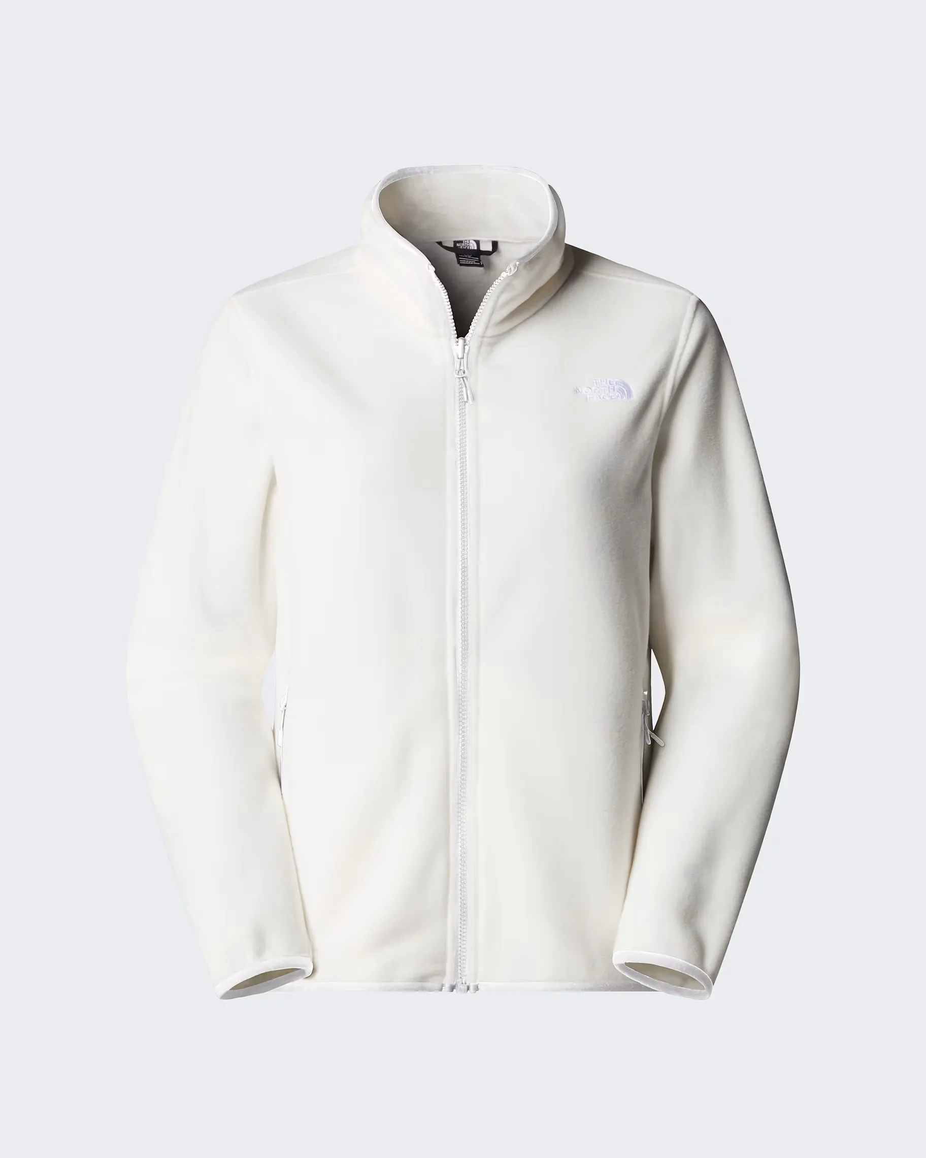 THE NORTH FACE - W GLACIER FLEECE JACKET WHITE DUNE
