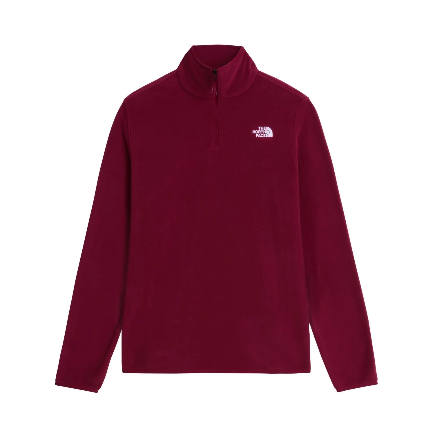 THE NORTH FACE - W GLACIER FLEECE 1/4 ZIP JACKET Burgundy Crush