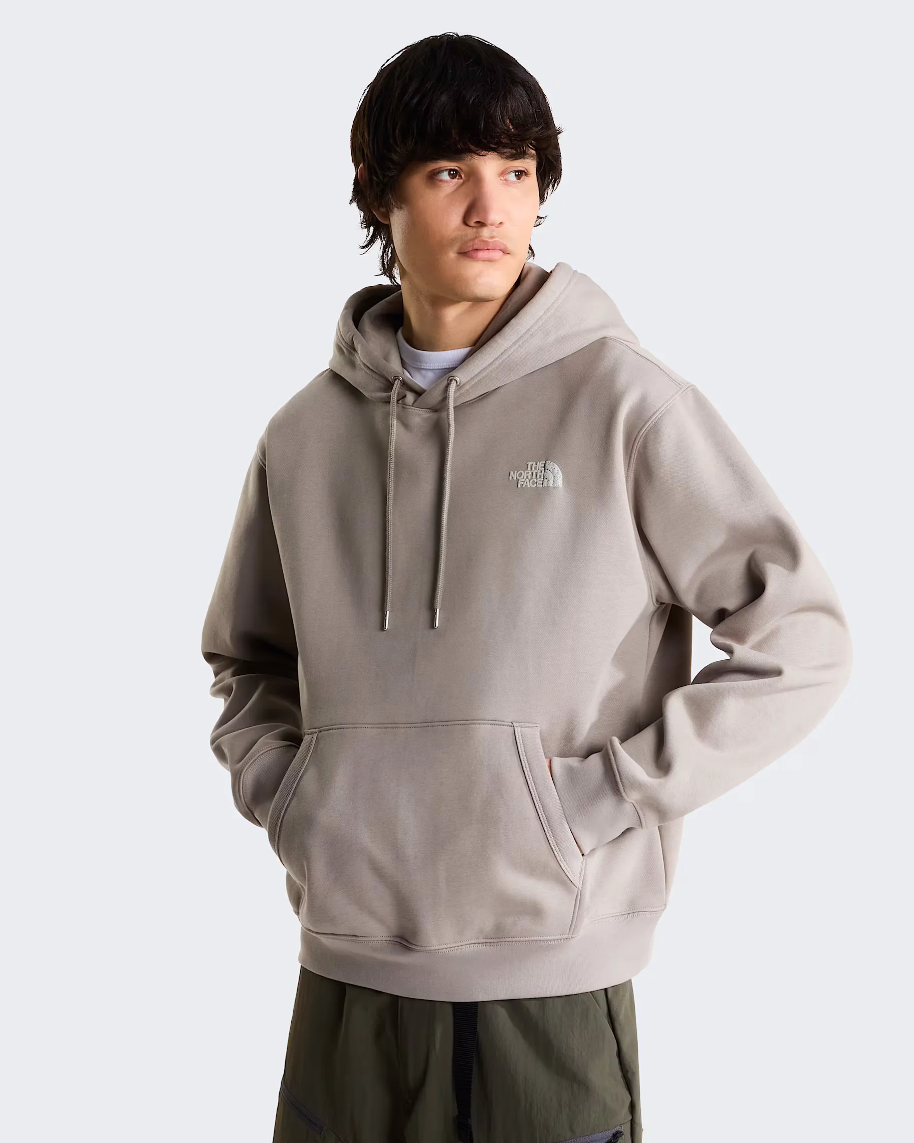 THE NORTH FACE - U NSE SLOPES RELAXED HOODIE - GRAPHIC Stone Slab