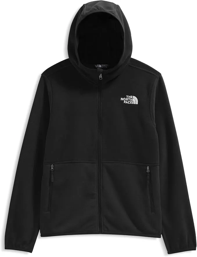 THE NORTH FACE - TEEN GLACIER FZ HOODIE TNF BLACK