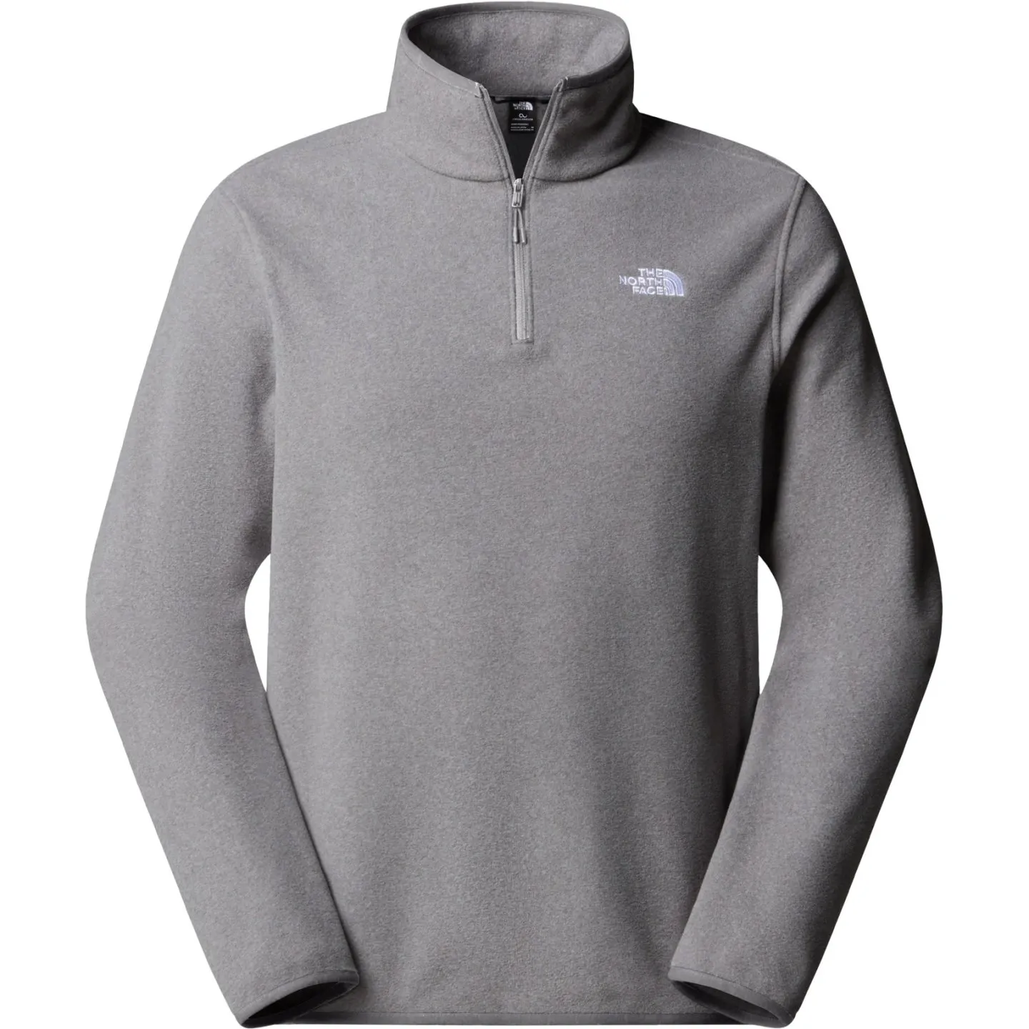 THE NORTH FACE - M GLACIER FLEECE 1/4 ZIP JACKET TNF Mid Grey Heather