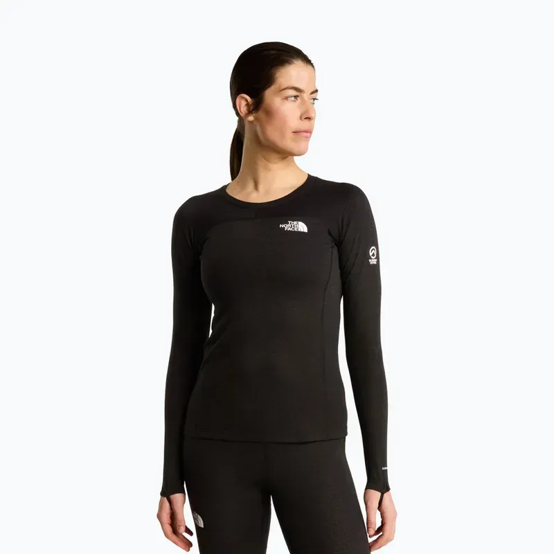 THE NORTH FACE - W SUMMIT PRO BASELAYER CREW TNF BLACK