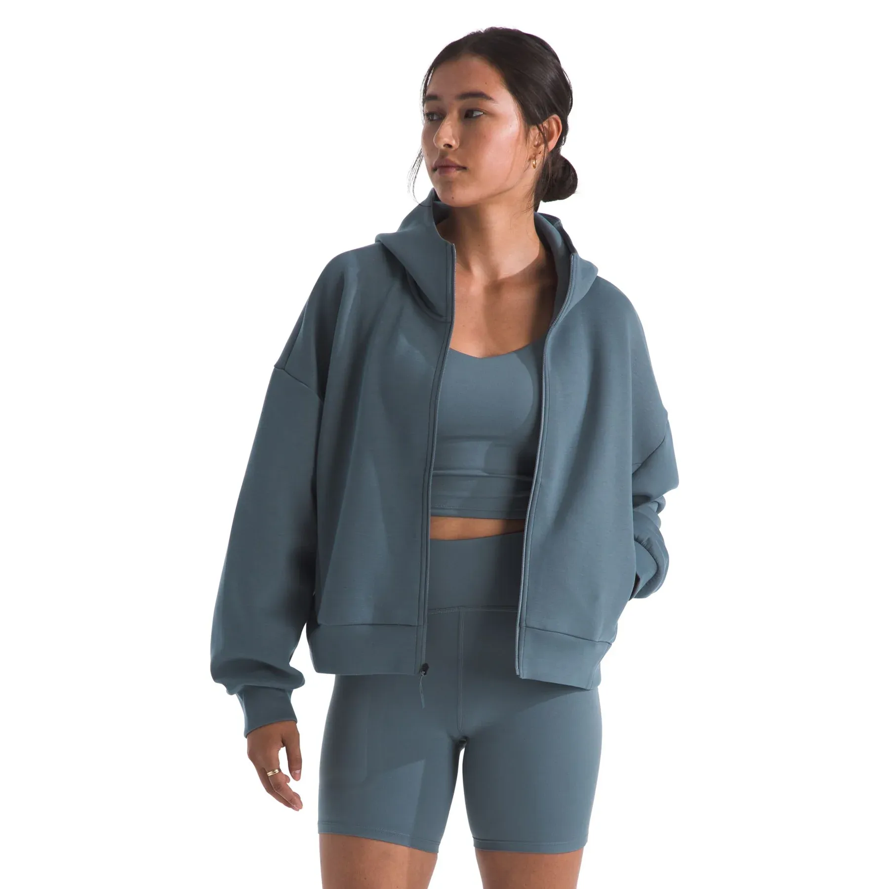 THE NORTH FACE - W JAIDA FULL ZIP HOODED JACKET Garnet