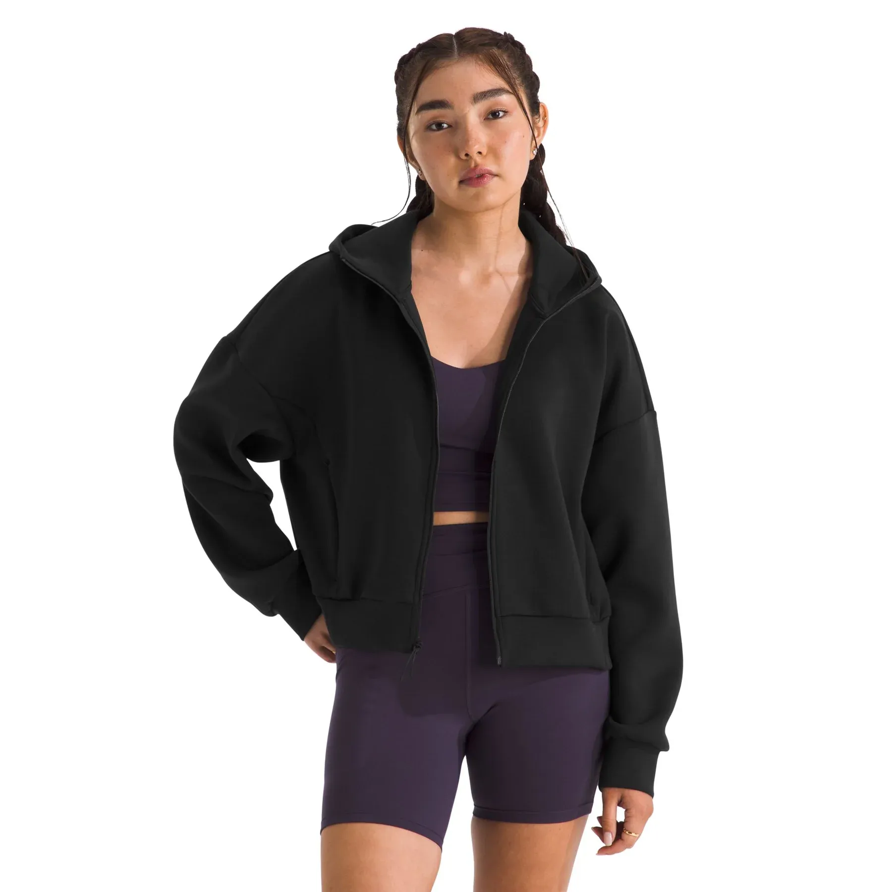 THE NORTH FACE - W JAIDA FULL ZIP HOODED JACKET TNF BLACK