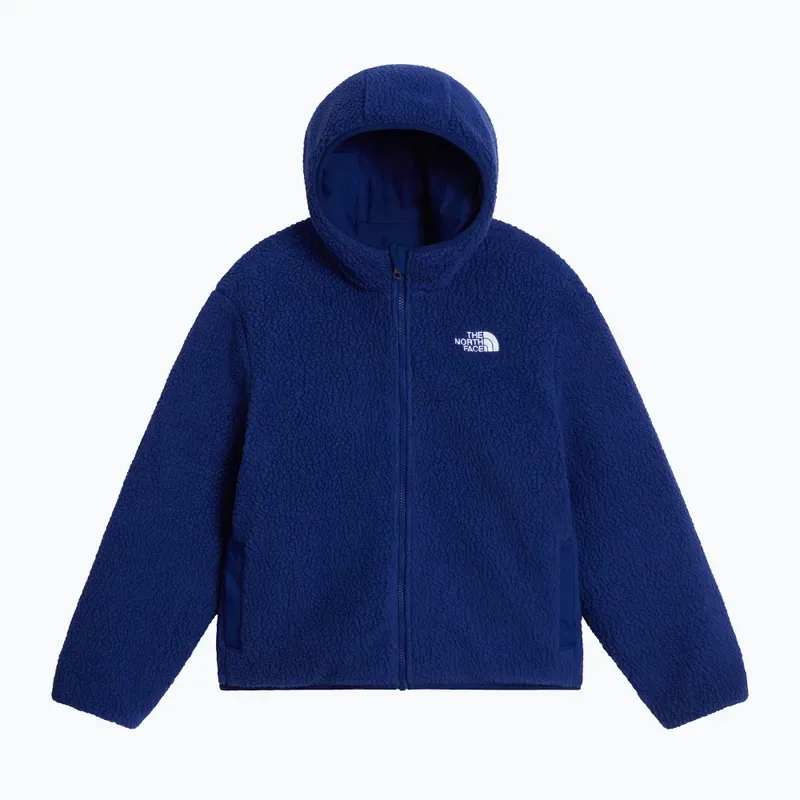 THE NORTH FACE - B REVERSIBLE SHASTA FZ HOODED JACKET ACTIVE BLUE/BOLD BLUE