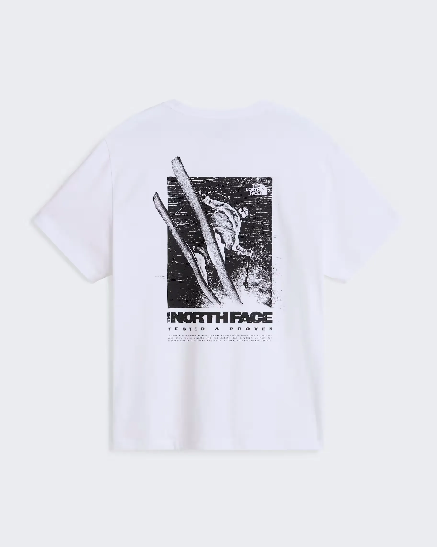 THE NORTH FACE - U TESTED AND PROVEN RELAXED SS TEE TNF WHITE