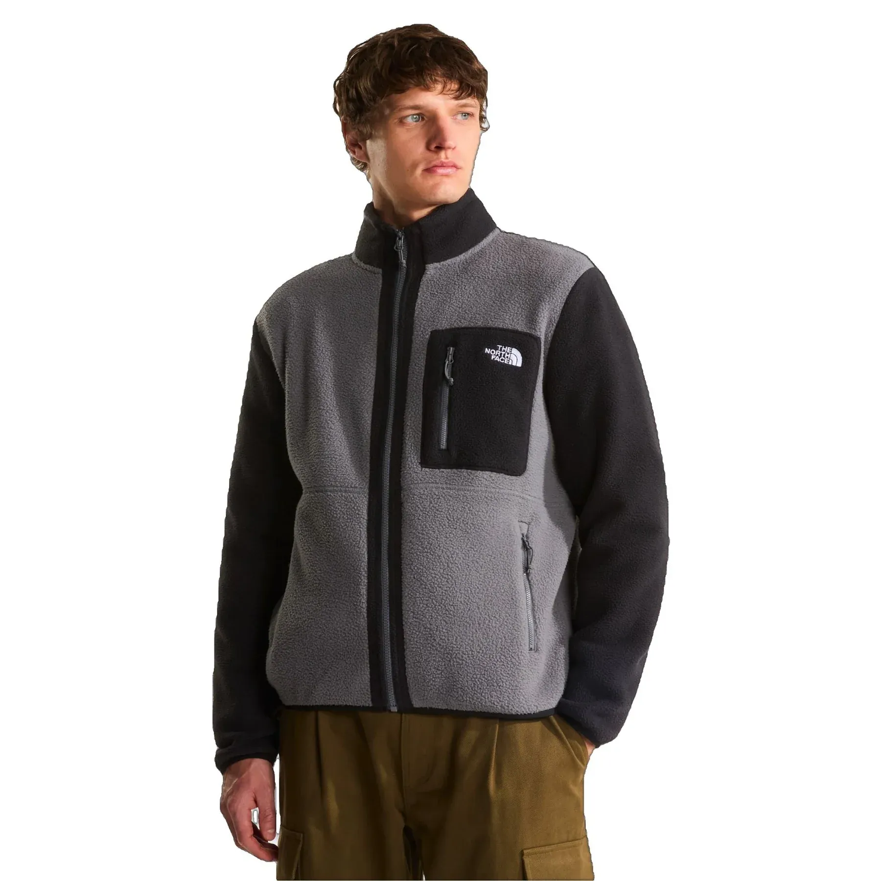 THE NORTH FACE - M YUMIORI FULL ZIP SMOKED PEARL/TNF BLACK
