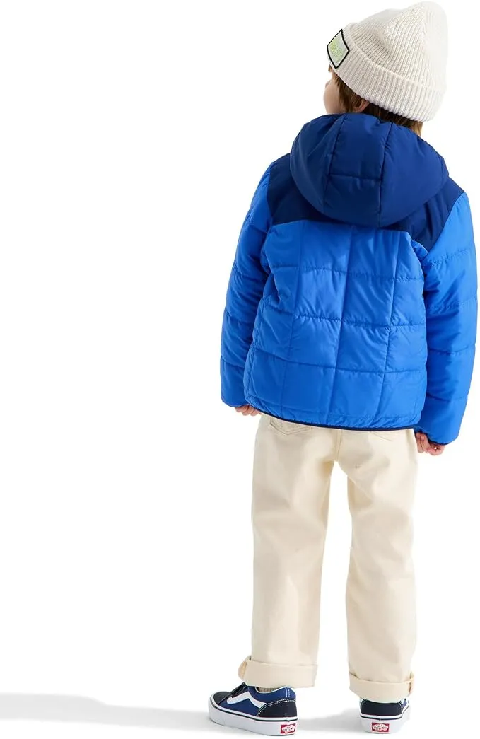 THE NORTH FACE - KID B REVERSIBLE SHASTA F/Z HOODED JACKE ACTIVE BLUE/BOLD BLUE