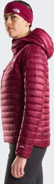THE NORTH FACE - W BETTAFORCA LT DOWN HOODIE Burgundy Crush/Lali Gur