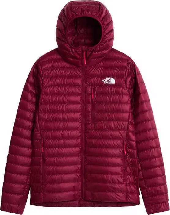 THE NORTH FACE - W BETTAFORCA LT DOWN HOODIE Burgundy Crush/Lali Gur
