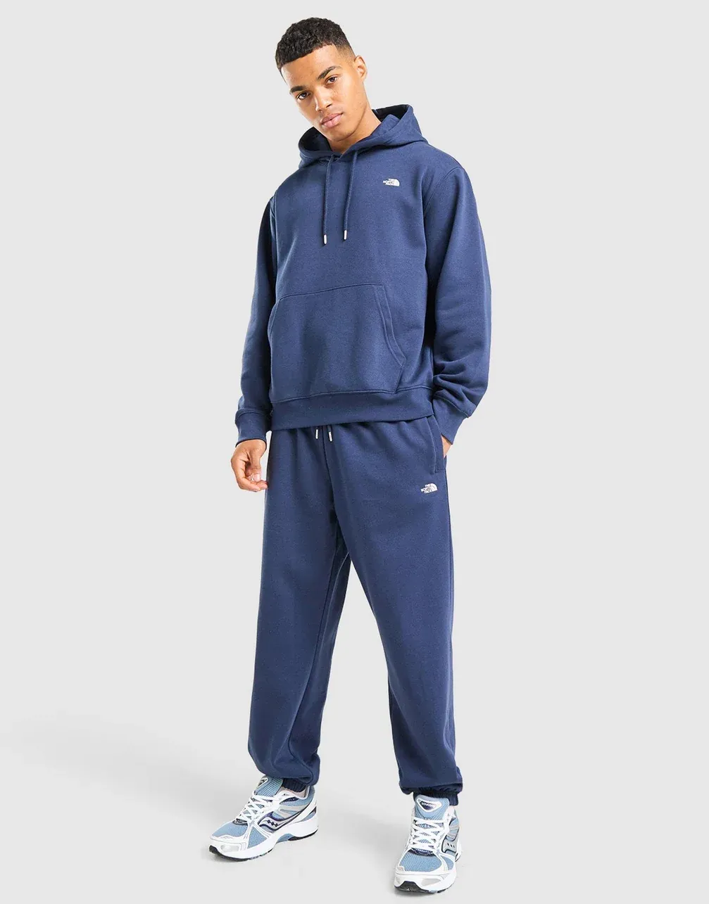 THE NORTH FACE - M TNF ESSENTIAL SIMPLE DOME RELAXED PANT SUMMIT NAVY